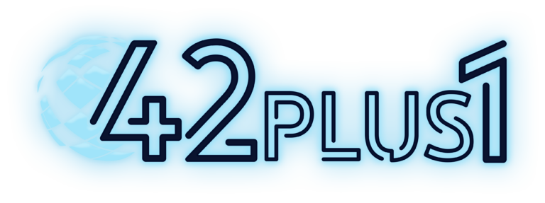 42plus1-logo-glow-light-bg